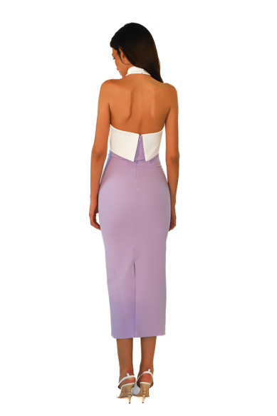 Vestido Olga · Malva