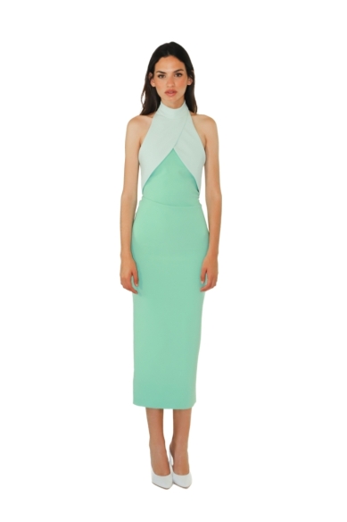 Vestido Olga · Verdeagua
