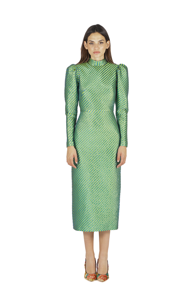 Vestido Pombo · Caldera