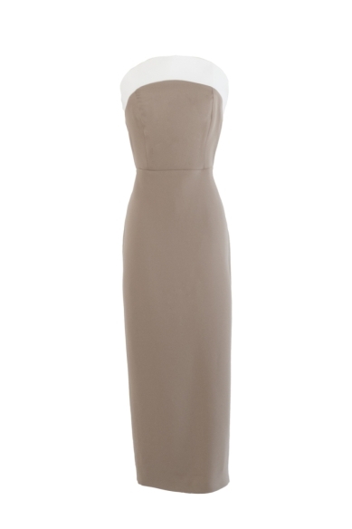 Vestido Álvarez · Camel