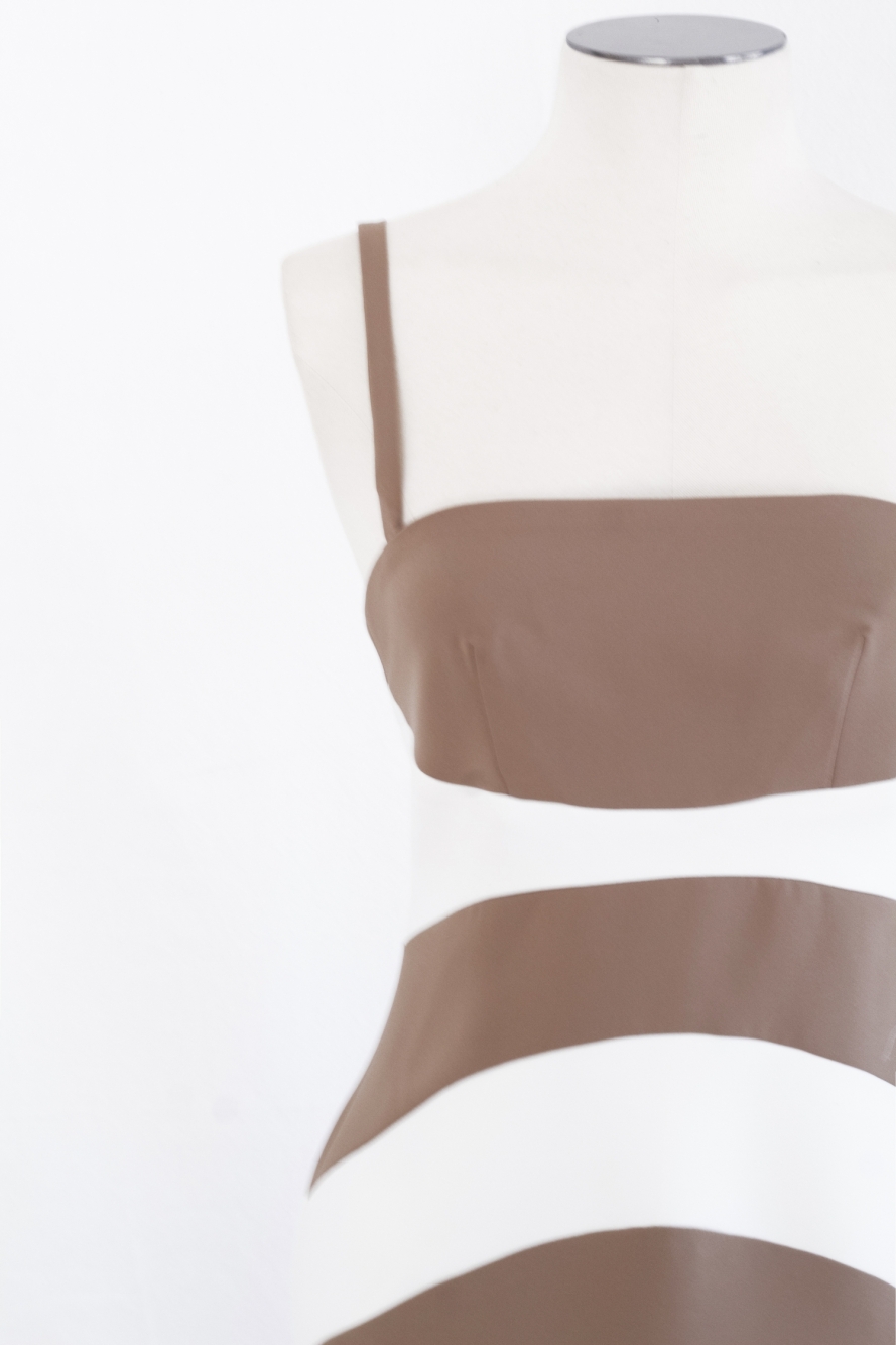 Vestido Inés · Camel 2