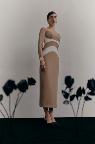 Vestido Sastre Camel