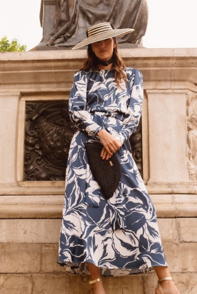 Vestido Letizia azul