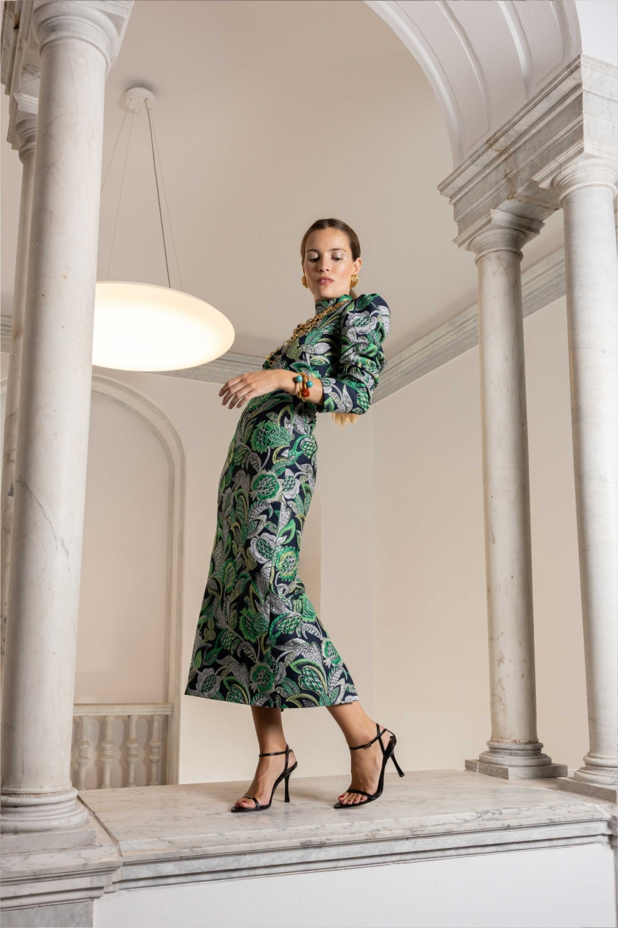 Vestido Pombo Verde 2